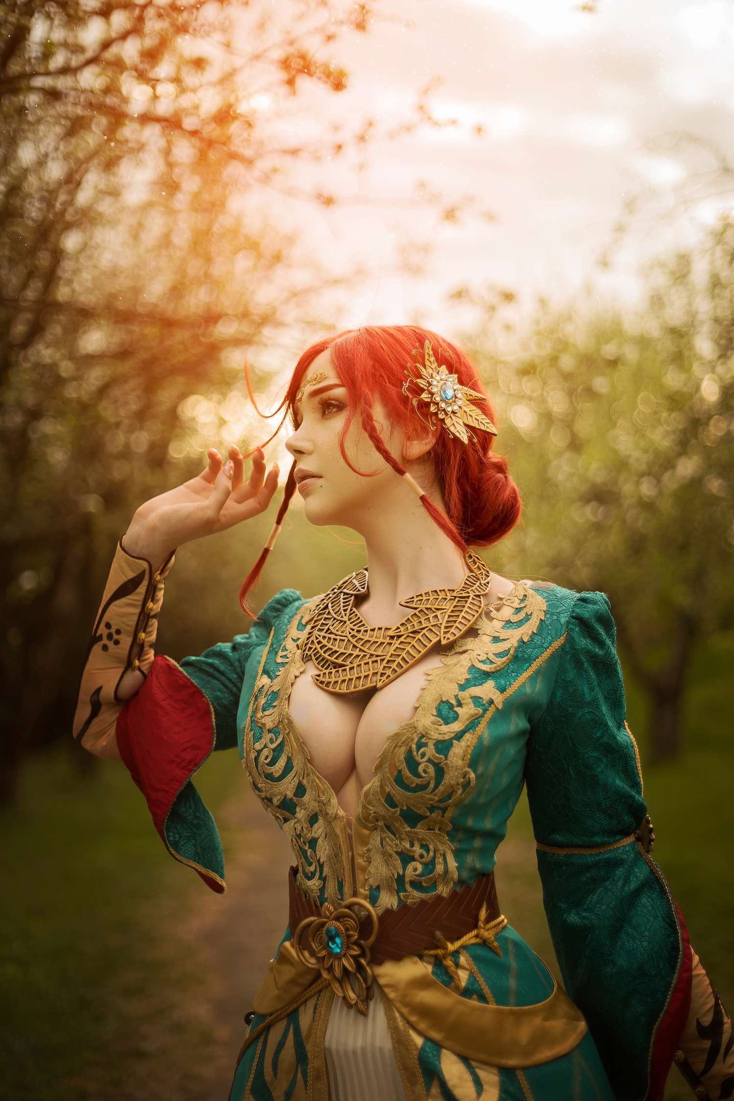 「sayathefox」triss merigold(特莉丝) cos #巫师3