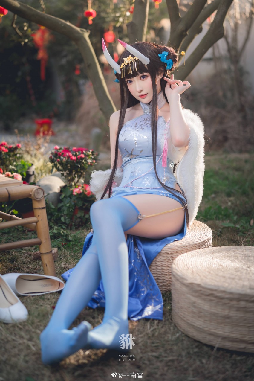 「南宫」能代·冬雪沁香 cos #碧蓝航线