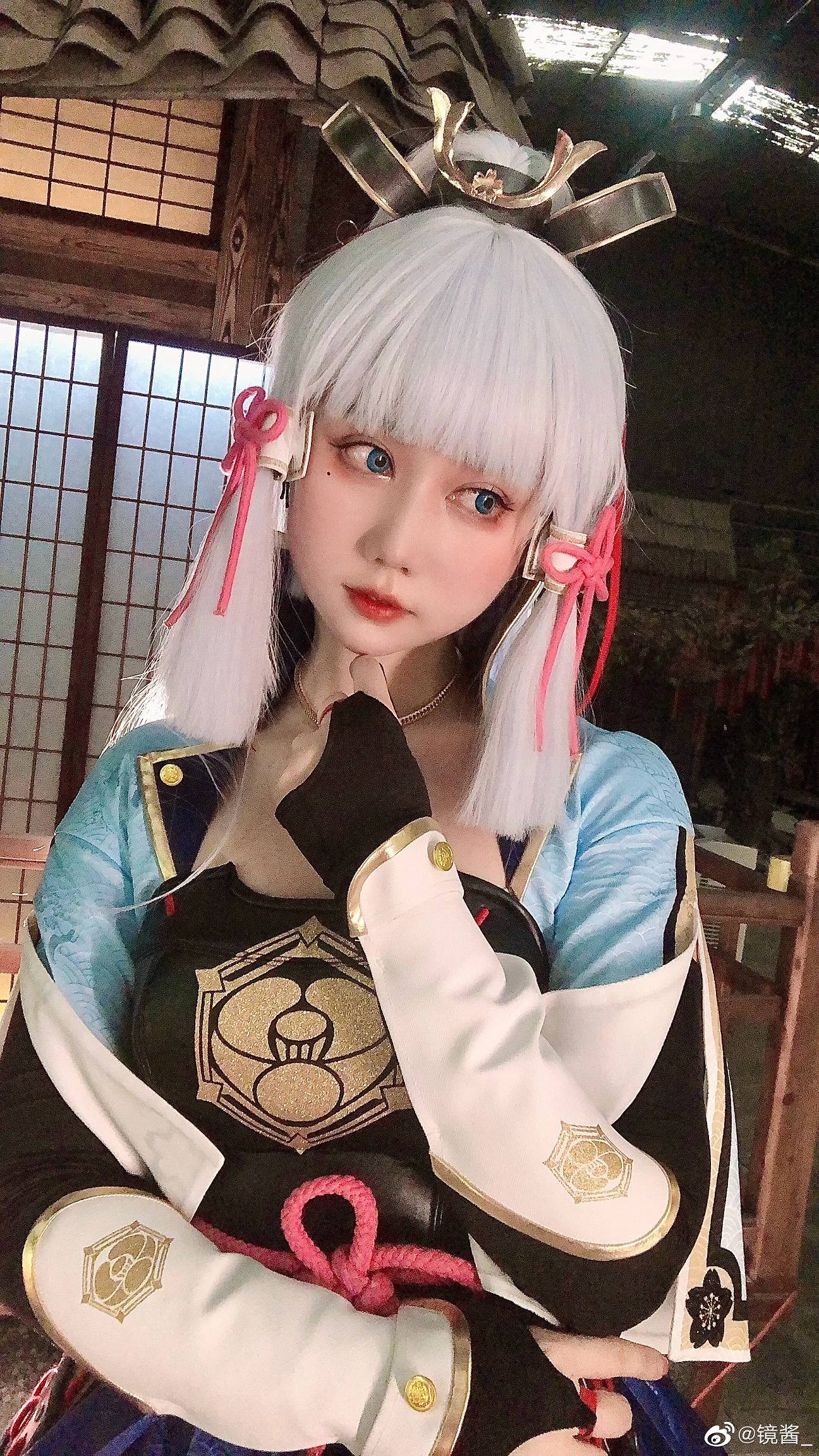 「镜酱」原神 神里绫华 cos