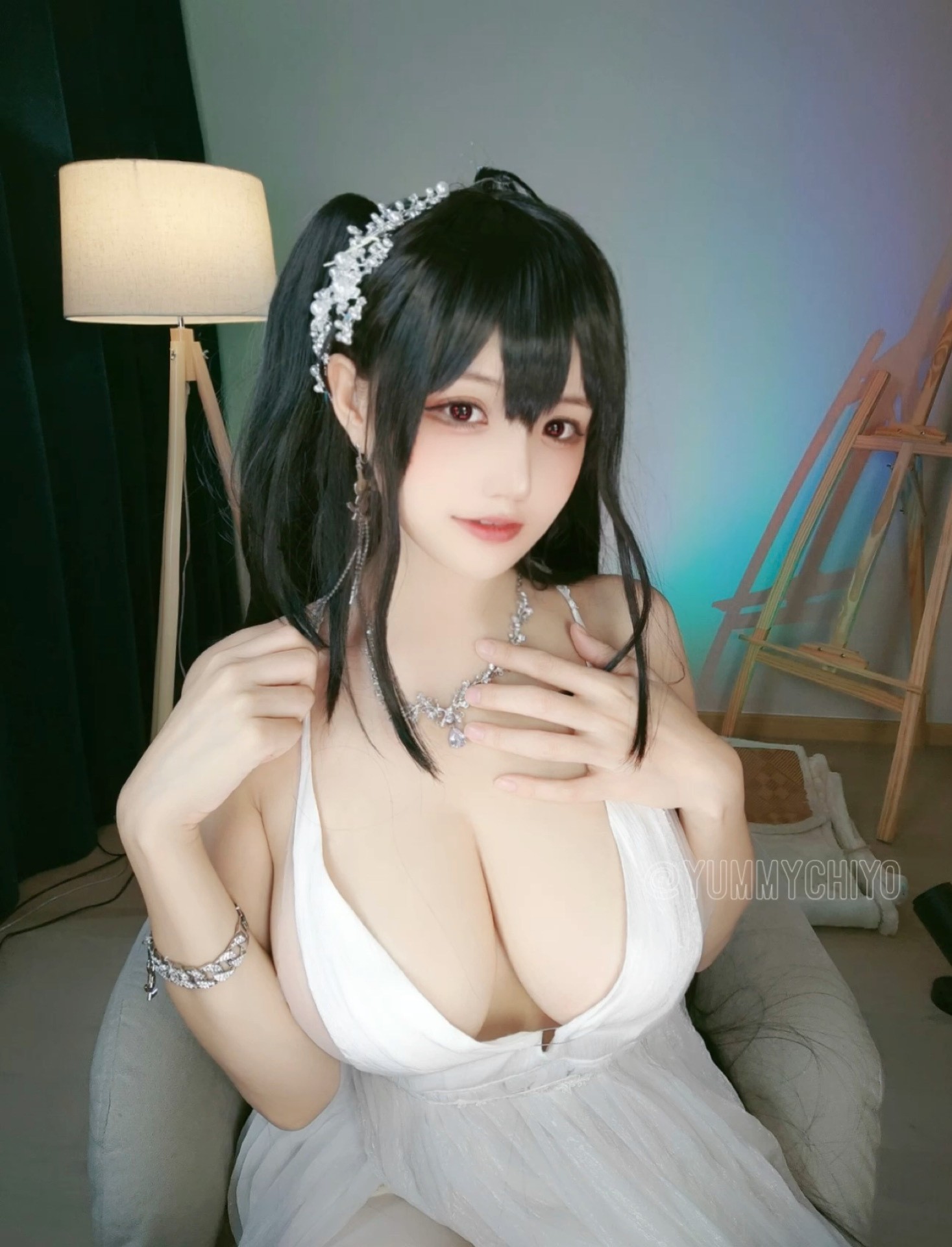 【预览】【小仓千代w】大凤婚纱 cosplay